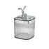 Toothpick Holder Large Capacity Fashion Look Toothpick Container Storage Box Jar for Home Restaurant Smoky Gray