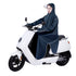 Electric Bike Raincoat Enlarged Protection Oxford Cloth Adults Sleeve Rain Poncho for Cycling Navy Blue 5XL