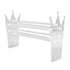 Acrylic Headband Holder Clear Jewelry Headband Organizer Headband Display Stand for Teen Girl Women Gifts