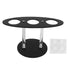 Ice Cream Cone Holder Stand Acrylic 3 Holes Hand Roll Sushi Display Stand for Party Wedding Christmas Thanksgiving