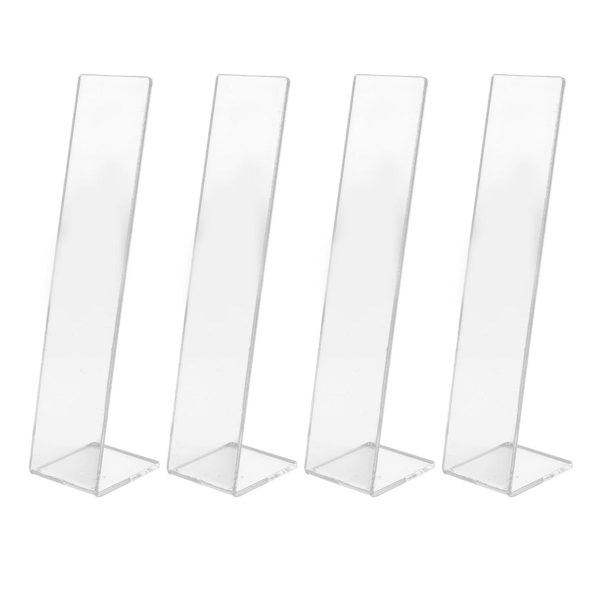 4 Pcs Acrylic Hair Band Display Stand Hair Clasp Hair Clasp Jewelry Display Holder for Shop Transparent