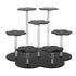 Acrylic Display Stand Figures Perfume Organizers Storage Risers Cupcake Dessert Conutertop Desktop Decoration Organizer Black