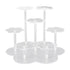 Acrylic Display Stand Figures Perfume Organizers Storage Risers Cupcake Dessert Conutertop Desktop Decoration Organizer Transparent