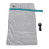 USB Heated Blanket with Temperature Control Mutipurpose Electric Heated Throw Warm Cozy Knee Heating Blanket Home Office Silver