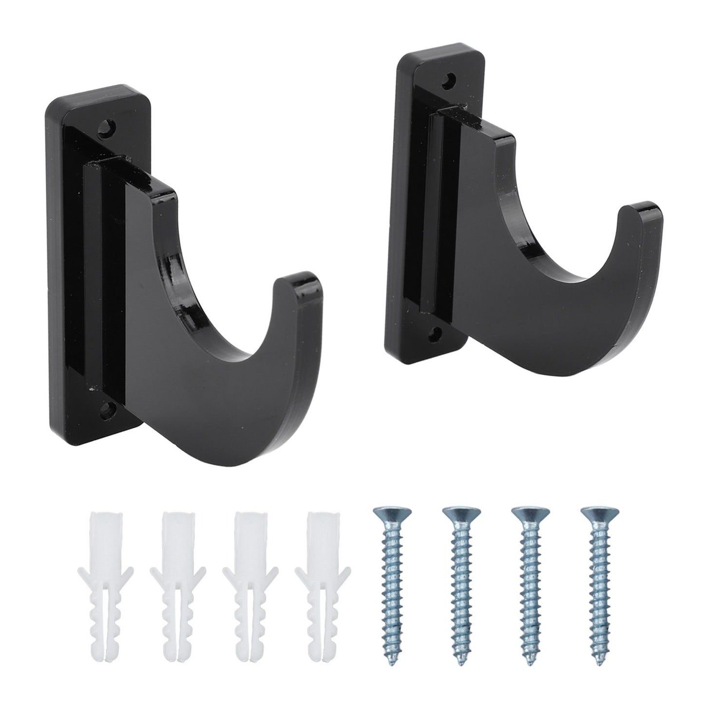 2 PCS Sword Holder Acrylic Wall Mount Polished Strong Load Bearing Adjustable Sword Hook for Axes Knives Lightsabers
