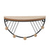 Modern Wall Shelves Fan Shaped Textured Exquisite Floating Shelves for Living Rooms Bedrooms Study Rooms Black