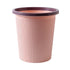Trash Bin Plastic Exquisite Modern Garbage Container Can for Bathroom Kitchen Living Room Large Pink