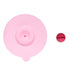 Dustproof Mug Covers Cartoon Silicone Cup Lid for Beverage Cup Sealing AccessoriesPink