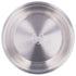 Stainless Steel Plate 304 Food Grade Material Stainless Steel Rounded Deepen Dish for Eating20cm/7.9in