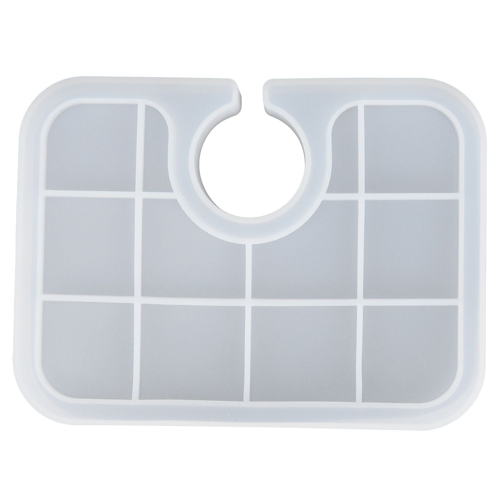 Silicone Mold Translucent Epoxy Resin Drop Glue Tray Tool for DIY Baking Decoration MakingSmall