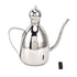 Stainless Steel Oil Can Portable High Water Tightness Stainless Steel Oil Can for Kitchen0.5L