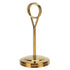 Table Number Holder Stainless Steel Durable Fade Resistant Lightweight Picture Clip for Hotel Restaurant10.5cm Gold