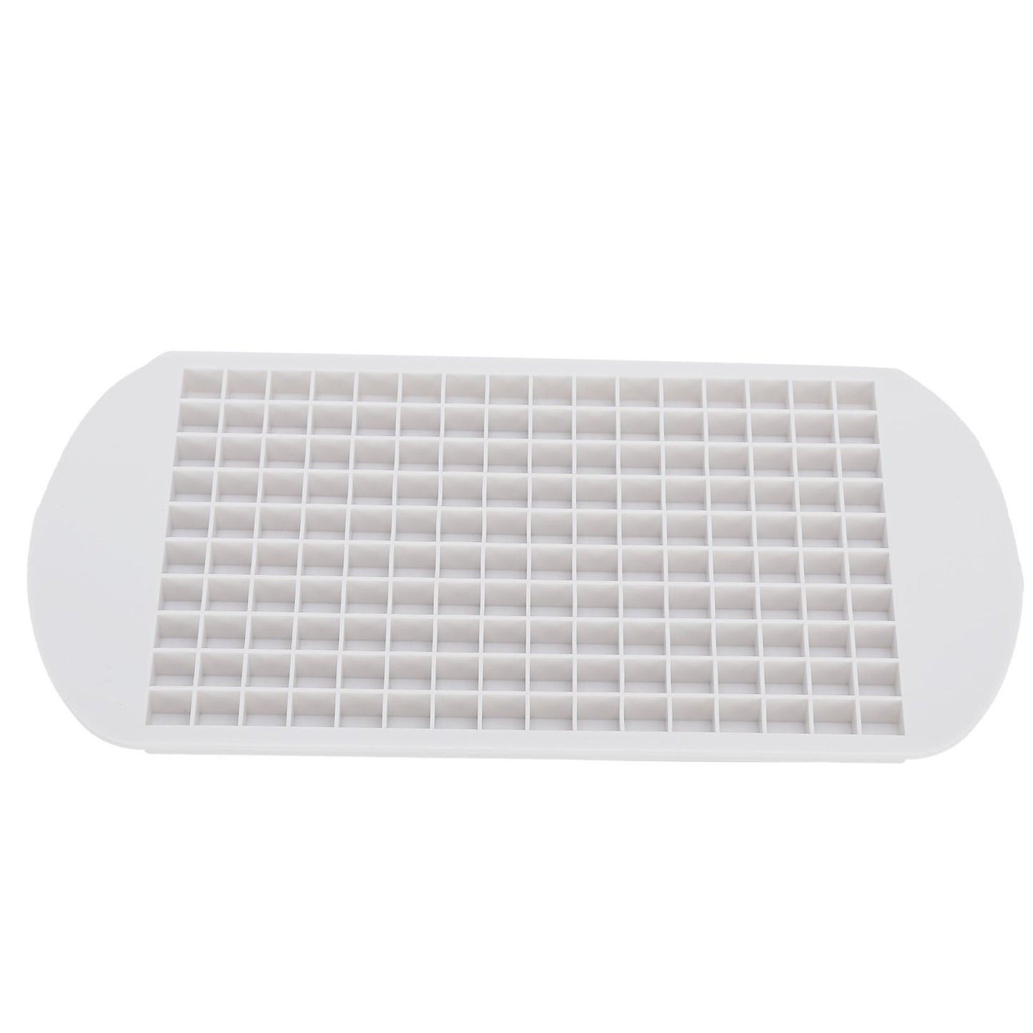 160 Grid Ice Tray Square Flexible Silicone High Temperature Resistant Mini Ice Cube Mold for Home RestaurantWhite