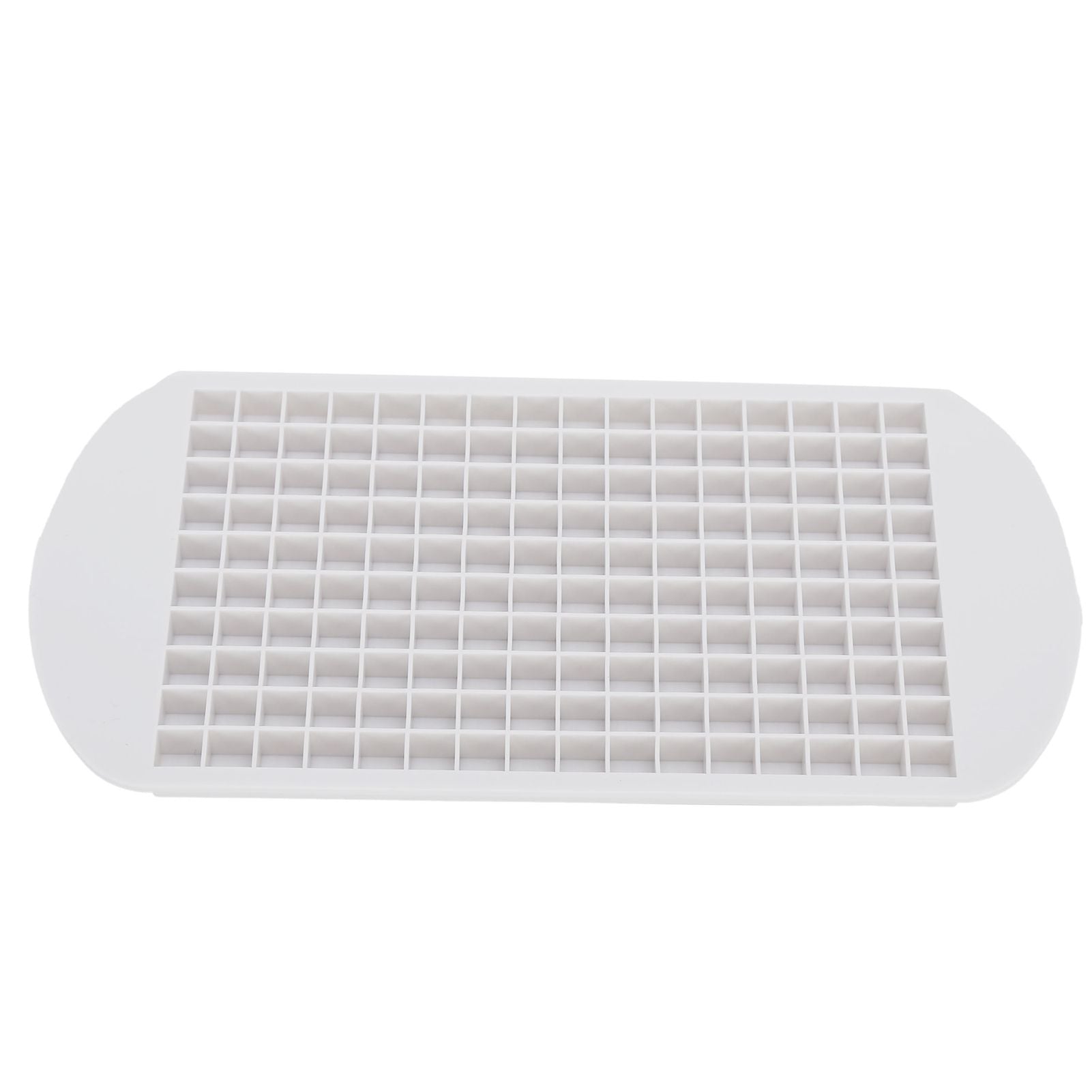 160 Grid Ice Tray Square Flexible Silicone High Temperature Resistant Mini Ice Cube Mold for Home RestaurantWhite