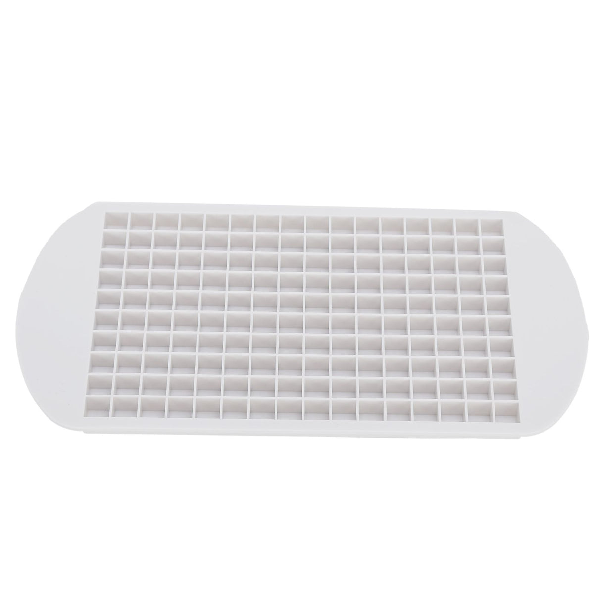 160 Grid Ice Tray Square Flexible Silicone High Temperature Resistant Mini Ice Cube Mold for Home RestaurantWhite