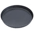 9in Bakeware Carbon Steel Baking Pan with Movable Chassis and Wavy Edge Nonstick Black for Family Baking9in Movable Chassis Pie Pan