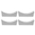 4Pcs Stainless Steel Chopstick Rest Boat Shape Chopstick Spoon Knife Fork Cutlery Holder
