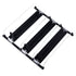 38cm Drink Organizer for Fridge Automatic Pusher Glide 12oz 16oz 20oz Soda Dispenser for Fridge Width Adjustable E Shaped 38cm Black