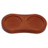 Pepper Salt Mill Tray 8 Shaped Easy To Use Wooden Mill Tray for Placing Various Seasoning Bottles