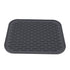 Rectangular Silicone Dish Drying Mat Heat Insulation Anti Slip Dish Drying Mat with Built in Drain Lip for Kitchen Counter Large Size