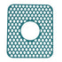 Sink Protector for Kitchen Silicone Non Slip Heat Resistant Mat for Bottom of Center Drain Sink Farmhouse Stainless Steel Porcelain Sink Green