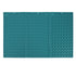 3 Fold Counter Foldable Drying Mat Silicone Fast Drying Waterproof Reusable Drying Kitchen Mat for Kitchen Bathroom Green