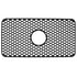 Hollow Insulated Kitchen Sink Mat Non Slip Multi Functional Large Size Silicone Sink Mat Protector Black