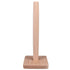 Wooden Paper Towel Holder Countertop Farmhouse Standing Paper Towel Organizer Roll Dispenser with Non Slip Base for Kitchen Living Room