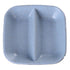Dipping Bowl Wheat Straw Divided Compact Practical Dip Sauce Dish for Home Kitchen Blue