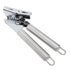 Manual Can Opener Handheld Stainless Steel Effortless Operation Multifunctional Can Bottle Opener for Home Kitchen Stainless Steel Handle