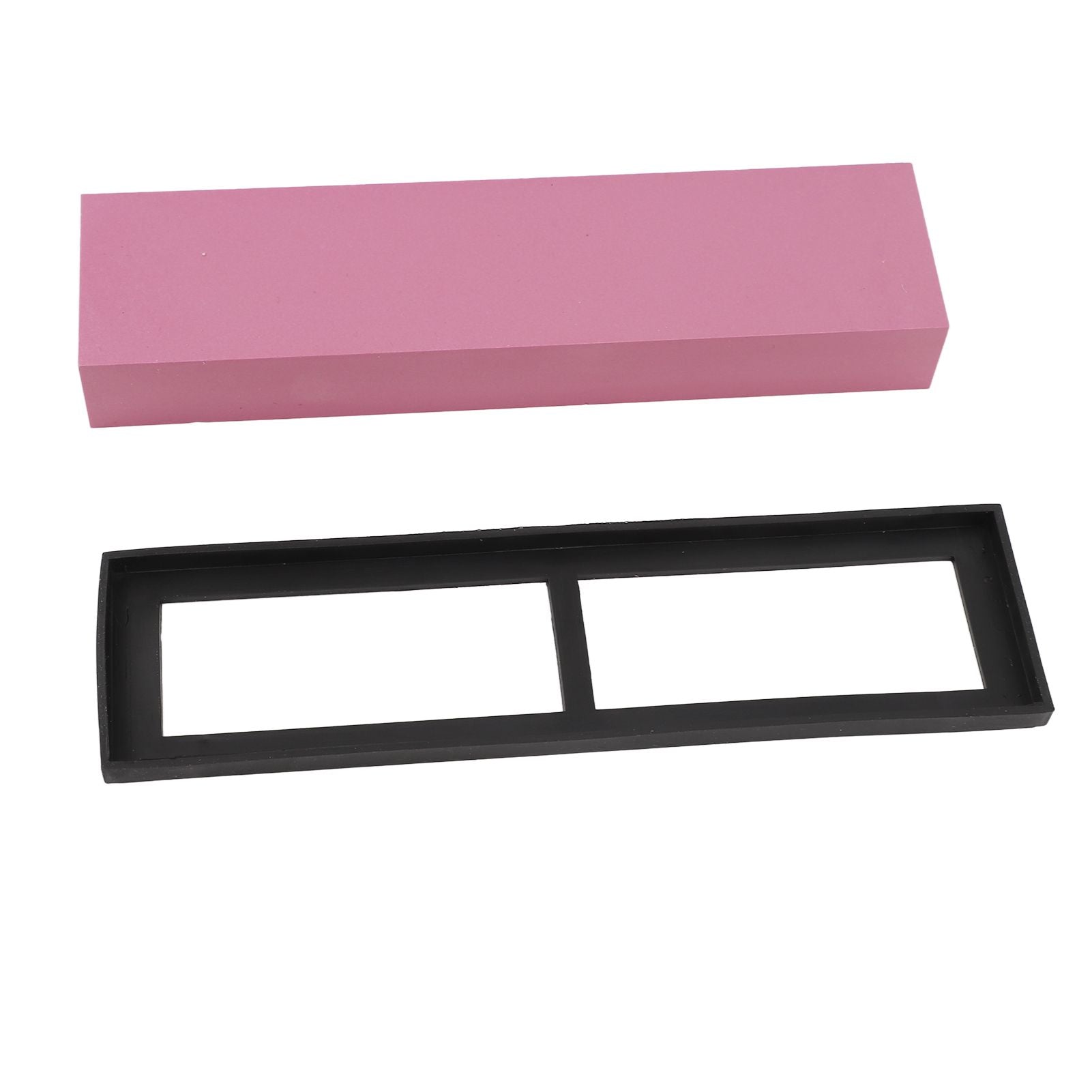 Sharpening Stone 3000 Grits Whetstone Dual Sided Ruby Compact Durable 7.8x1.9x0.9in Wet Stone for Kitchen Camping