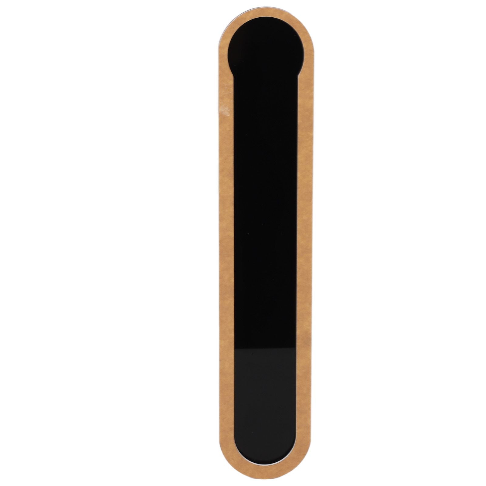 Coffee Capsule Holder Acrylic Holds 6 Capsule Black Wall Hanging Coffee Capsule Storage Rack for Kitchen Cabinet
