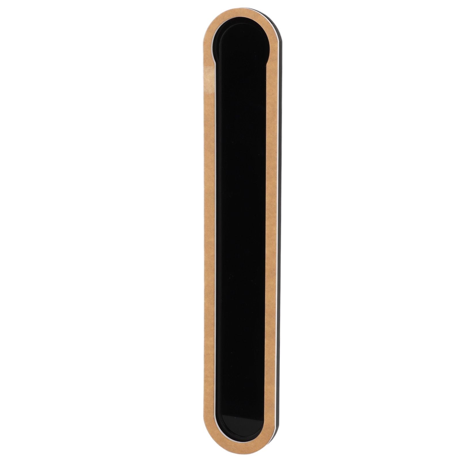 Wall Mount Coffee Capsule Holder Punch Free Black Acrylic Coffee Pod Wall Organizer for 7 Coffee Pods