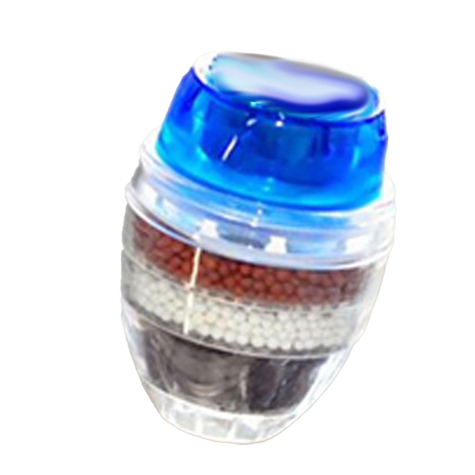 Faucet Mount Filter Blue Water Filter Multi Layer Efficient Water Saving Easy Install Filtration System for Kitchen Bathroom