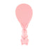 Bunny Shape Standable Rice Scooper Nonstick Rabbit Rice Paddle Rice Spoon Stand Up Serving Rice Shovel Pink
