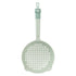 Ladle Fine Mesh Strainer Durable Nylon PVC Handle Heat Resistant Large Capacity Versatile Spoon Ladle for Kitchen Green