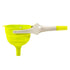Kitchen Funnel Foldable Silicone Funnel Dispenser 4.1in Wide Mouth Handheld Funnel for Oil Wine