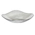 Transparent Grey Fruit Plate Large Plastic Serving Bowl Hand Made Candy Snack Bowl for Living Room Restaurant Party