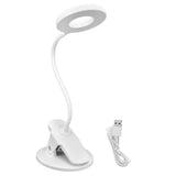 Intelligent Table Lamp Folding Reading Lamp USB Charging Book Light Clip Desk Lamp