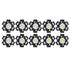 10Pcs Ultra Bright LED Chip 3V DIY Light Beads for Ceiling Light Downlight Flashlight Table LampWhite Light 6500K 1W