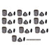 10Pcs Retro Lamp Holder Durable Elegant Aluminum Ceiling Bulb Socket for E26 E27 Bulb