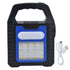 Solar Flashlights USB Rechargeable Solar Panel Portable Handle LED Lantern for Outdoor