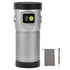 Brightest Flashlight LED 8 Modes Type C 9000mAh Waterproof Multifunctional Outdoor Light for CampingGrey