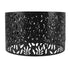 Metal Lamp Shades Hollow Carved Lampshade Modern Style Hollow Lampshade Compatible with E27 E14 Lamp Holder Water Grass Leaf Black