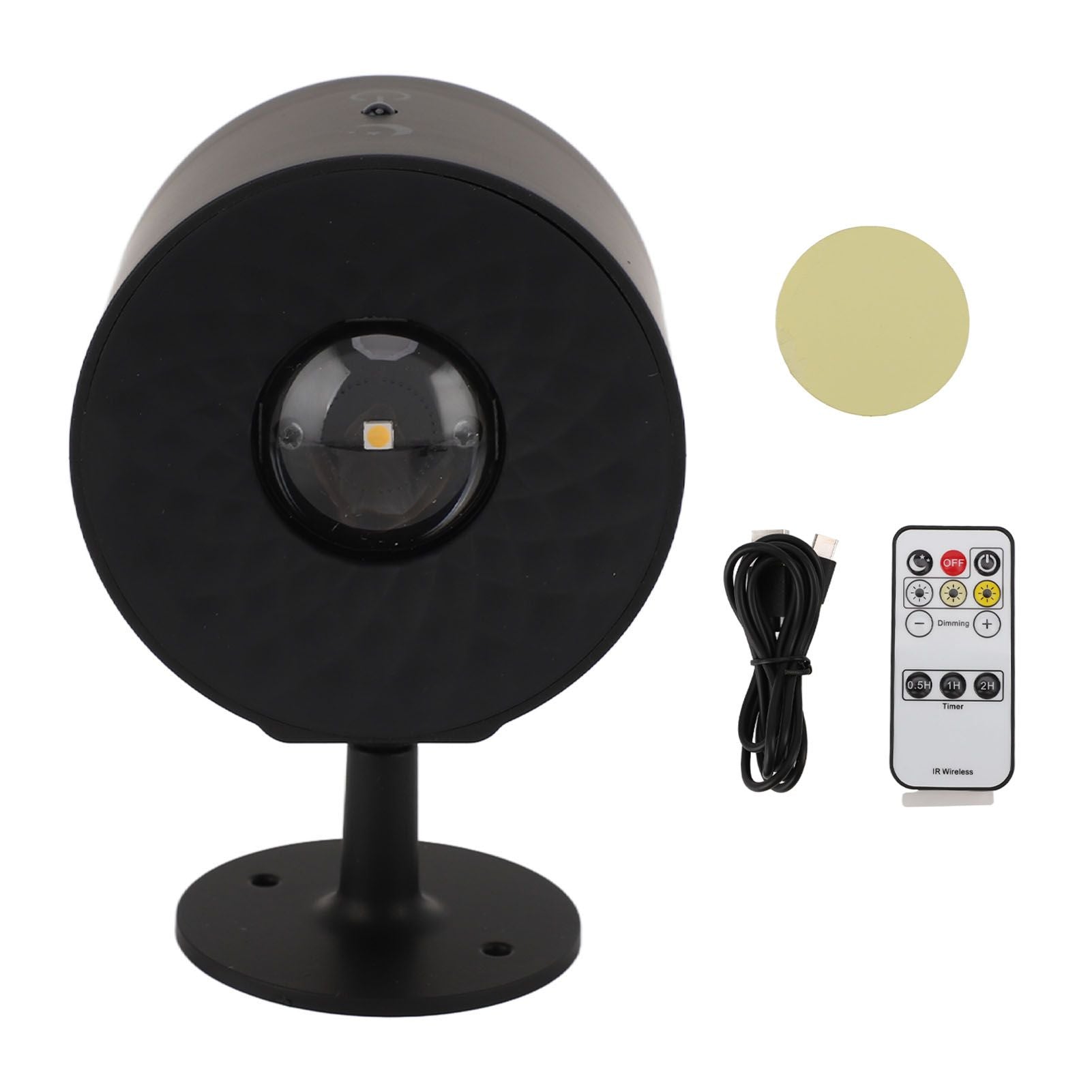 Magnetic Wall Mounted Sconces 360° Rotation Cordless LED Wall Hanging Sconces Support Touch Remote Control