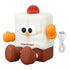Chocolate Night Light for Kids 30min Timing Baby Silicone LED Night Lamp Rechargeable Kids Night Light Phone Holder Function