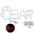 LED Neon Sign BAR Shape Design USB Or Battery Powered High Safety Widely Used Bar Neon Light for Bedroom Party Backyard Red BAR