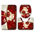 3Pcs Christmas Mat Sets Santa Claus Non Slip Mat Bathroom Doormat Toilet Seat Cover U Shaped Toilet Floor Mat