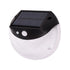 Solar Deck Lighting Round Wall Lights Outdoor Wireless Solar Induction Light for Garden Stair Porches Lighting