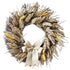 50CM Fall Wreath for Front Door Thanksgiving Wreath with Artificial Wheat Cereals Branches Autumn Door Wreath Harvest Wreath Decoration